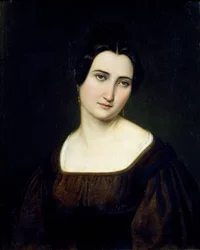 Ciociaran (sentralitaliensk) kvinne av Giustiniano degli Avancini (1807-1843)
