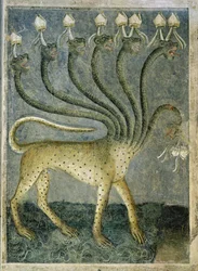 Det syvhodede dyret som kommer fra havet, 1360-70