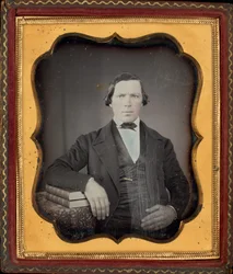 Portrett av en mann, ca. 1850 (foto)