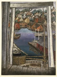 Gloucester havn, ca. 1925