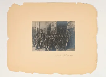 Scener fra folkets liv, portefølje uten tittel, 1906.