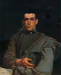 Italiensk soldat, nr. 2, c1918, 1924