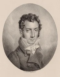 Portrett av fiolinisten og komponisten Josef Mayseder 1789-1863.