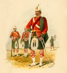 Den femte kongelige skotten av Canada, 1890.