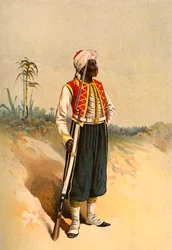 Vest-India regiment, 1890.