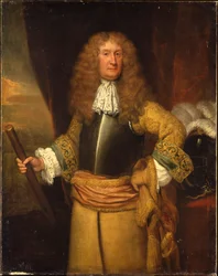 Henry, 3. Lord Arundell av Wardour, med stafettpinnen som Master of the Horse, ca. 1680
