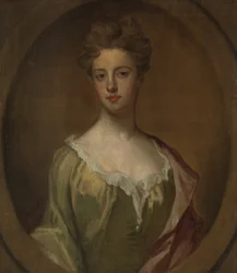 Lady Mary Berkeley, kone til Thomas Chambers, ca. 1700.