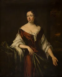 Portrait of a Lady, ca. 1666-1723 (olje på lerret)