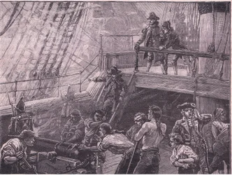 Admiral Rodney bombarderer Le Havre AD 1759