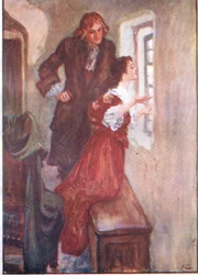 Pust tre ganger, fra Lorna Doone pub.by W & R Chambers Ltd, 1921