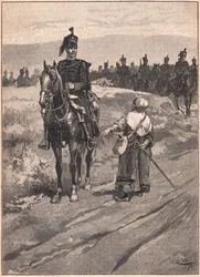 Hertugen av Braunschweig og hans husarer (de svarte braunschweigerne), AD 1810