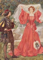 Viola og Olivia i Twelfth Night fra 