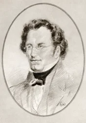 Franz Peter Schubert, fra Living Biography of Great Composers
