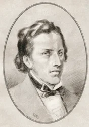 Frederic Francois Chopin, fra Living Biographies of Great Composers
