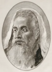 Jesaja, jødisk profet fra 800-tallet f.Kr., fra Living Biography of Religious Leaders