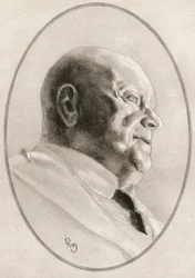 Jean Sibelius, født Johan Julius Christian Sibelius, fra Living Biographies of Great Composers