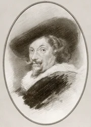Sir Peter Paul Rubens, fra Living Biography of Great Painters