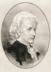 Wolfgang Amadeus Mozart, fra Living Biographies of Great Composers