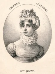 Mme. Gail, tidlig på 1800-tallet.