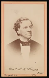 Portrett av Robert McClelland 1807-1880, 1876.