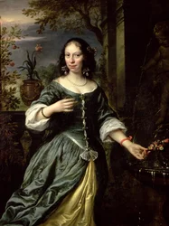 Portrett av Margaretha Tulp som brud, 1655