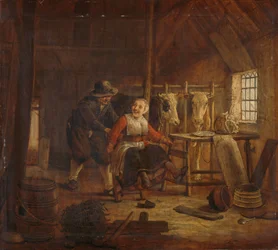 Flørt i en fjøs