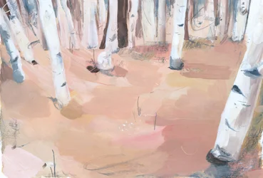 One Night, 2012 (olje på papir)