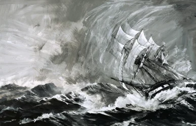 Clipper-kapteinene sparte ingen for å komme seg til Australia før gullet tok slutt.