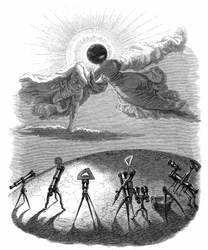 Illustrasjon til romanen #39;Un Autre Monde#39; av Henri Fournier