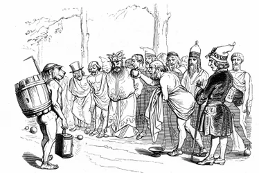 Illustrasjon til romanen #39;Un Autre Monde#39; av Henri Fournier