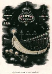 Illustrasjon til romanen #39;Un Autre Monde#39; av Henri Fournier
