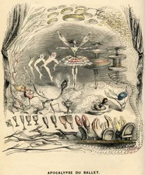 Illustrasjon til romanen #39;Un Autre Monde#39; av Henri Fournier
