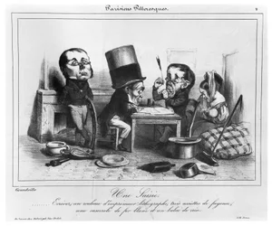 Et anfall, ca. 1840