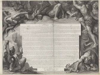 Allegorisk rytterportrett av Louis XIV, konge av Frankrike