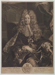 Portrett av Jules-Hardouin Mansart (1646-1708)