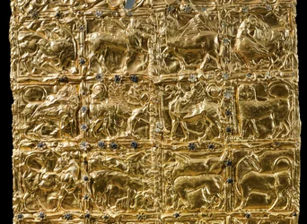 Folie med preget dekor fra Delphi (gull) (detalj av 593279)