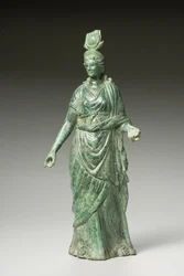 Statue av Isis Fortuna, hellenistisk, 1. århundre f.Kr.-1. århundre e.Kr.