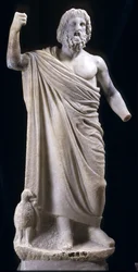 Statuett av Zeus, muligens fra Lilleasia