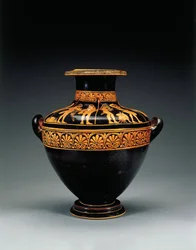 Attisk rødfigurkalpis, ca.470-460 f.Kr