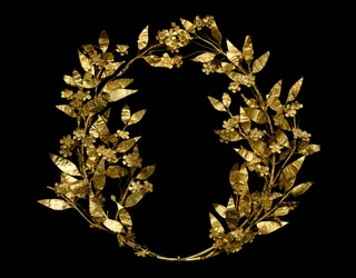 Myrtekrans fra Peloponnes, 330-250 f.Kr.