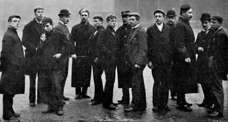 Hærens rå rekrutter, 1895