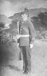 Fargesersjant, The Connaught Rangers, c1880