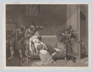 First Scene of Thieves, ca. 1805.