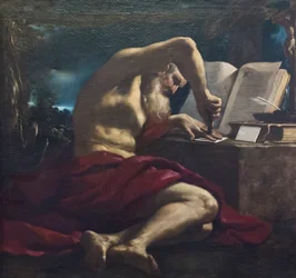Saint Luke, Guercino og verksted