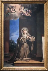 Saint Mary Magdalene Penitent (olje på lerret)