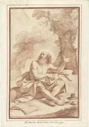 Saint Jerome i ørkenen