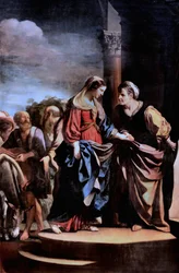 Guercino - La Visitation. Besøket, 1632