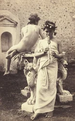 Studie av to gutter C.1898
