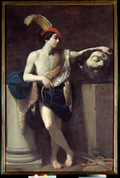 David holder Goliats hode Maleri av Guido Reni dit le Guide (1575-1642) 1606 Søn. 2,37x1,37 m