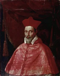 Portrett av kardinal Berlinghiero Gessi (olje på lerret, ca. 1641)
